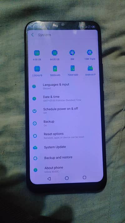 Infinix Hot 8 For Sale Whatsapp 03463946422