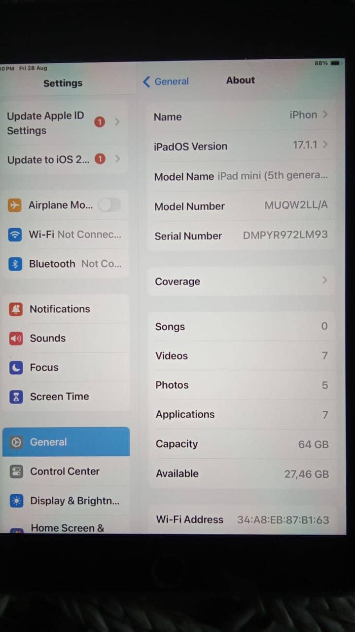 iPad mini 5 0