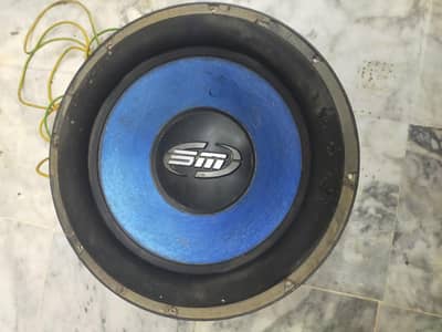 BM ZD-15 15 Inch Woofer Heavy Bass 100% Working