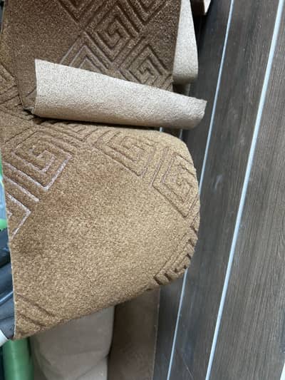 Carpet with foam sheet