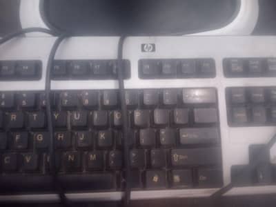 HP Monitor and HP Keyboard Original