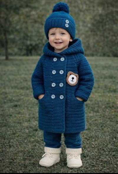 hand mead curesh wool sets boys and girls