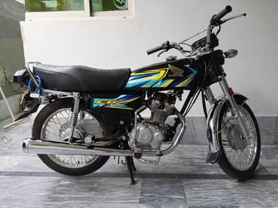 Honda CG 125 just 4 to 5 days Used best option
