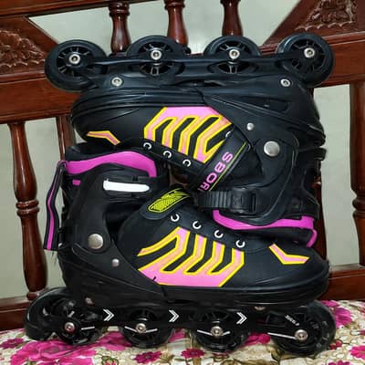 Inline Skating Shoes – Good Condition contact on WhatsApp 03136373161