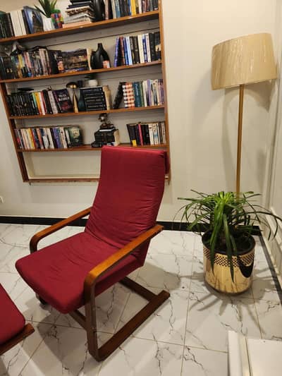 Relaxing Sofa Chair with Stool