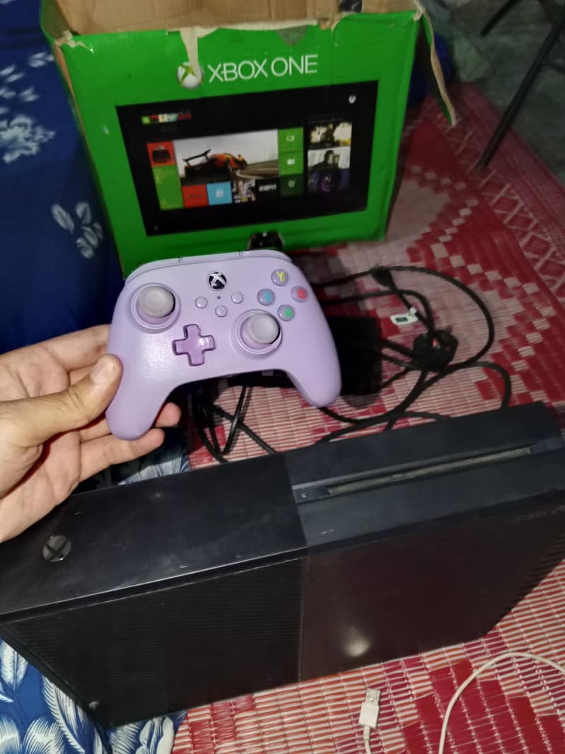 Xbox One Fat Model Complete Box Pack With Wireless Controller 5