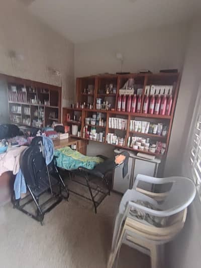 Complete parlor accessories chair mirror table rack everything