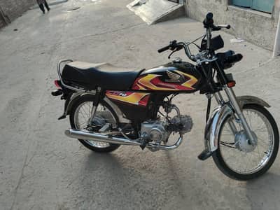 CD 70 model 70 cc