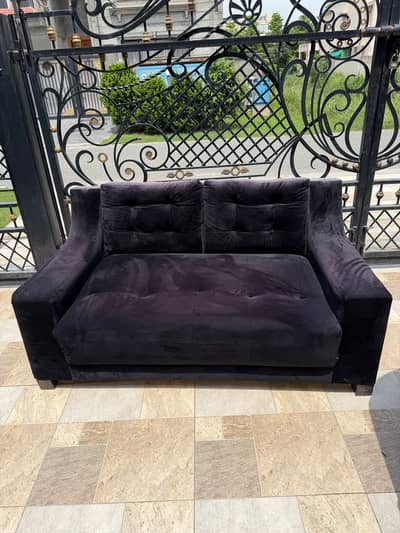 Elegant Black Sofa set for Sale – Comfortable & Stylish
