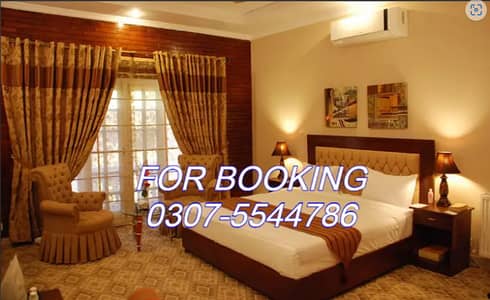 Luxury Furnished Rooms Apartments Short Time Daily Basis Guest House Hotel Rooms in Islamabad