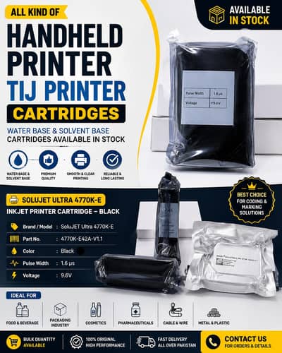 Handheld printer Tij printer Cartridges / Best & Branded Printers