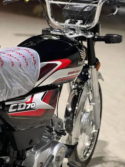 Honda CD 70 | Model 2025 | Black Color | 900 KM Use Bike Black Honda