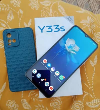 Vivo Y33s 128_8GB Ram sath box charger bi ha