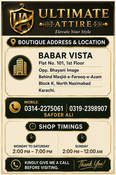 Ultimate Attire (Affordable Garments)