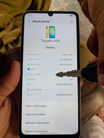 Samsung Mobile A06