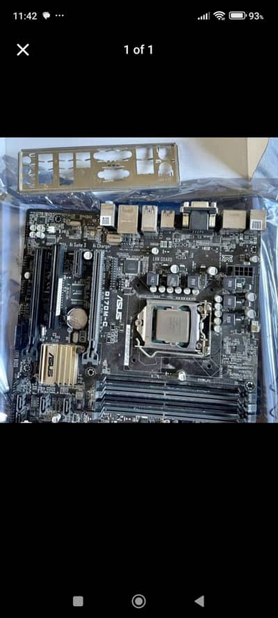 i5 6th gen motherboard and processor with 16gb ddr4 Samsung ram