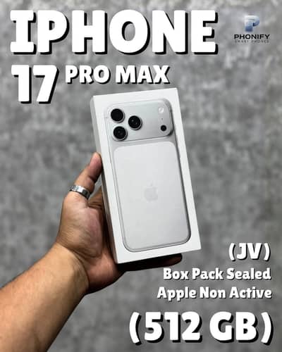 iPhone 17 Pro Max Orange & Silver 512gb Jv