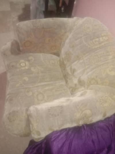 2 sofas and computer troly for sell