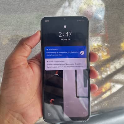 realme C15 10/9 urgent sale with complete box