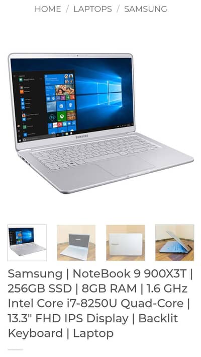Samsung notebook 9 (np900x3T/900x3U)-for parts