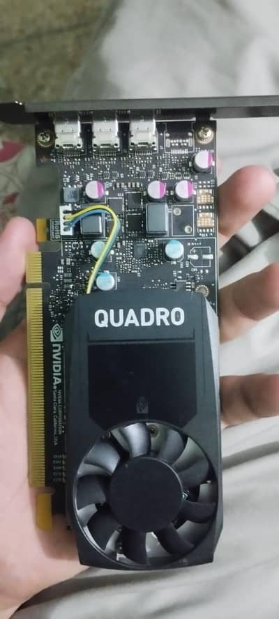 2gb Navidia Quadro P400 128 bit DDR5 Graphic card