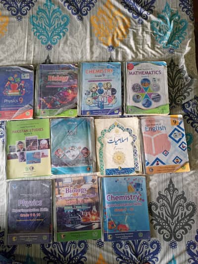 Federal Board Class 9 books. latest edition.