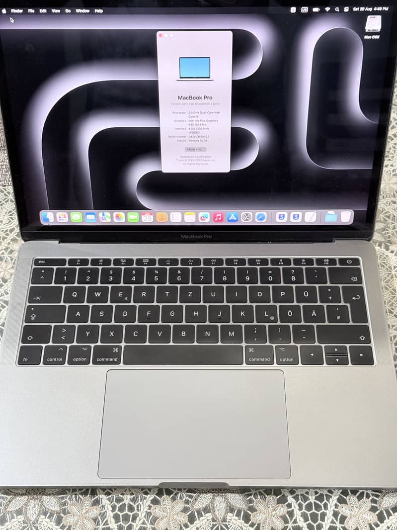 MacBook Pro 2017 0