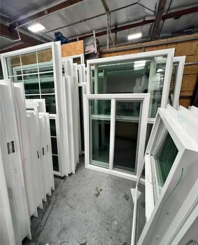 Aluminium windows upvc door Aluminum doors office partition