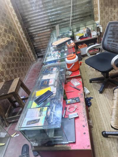 Mobile shop counter