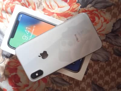 Apple iPhone X 64gb 10/10 with box