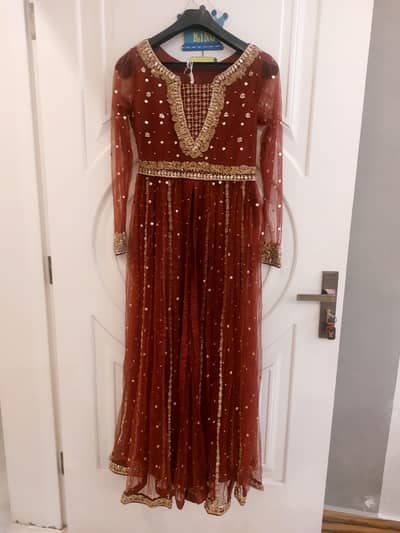 1 fancy dress Lehenga Net maxi