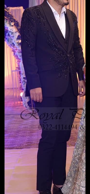Groom walima suit