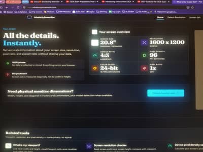 20.8" Philips Monitor 1080p
