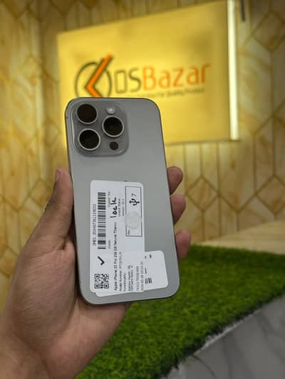 IPHONE 15 Pro 256gb JV Non Pta Natural Titanium