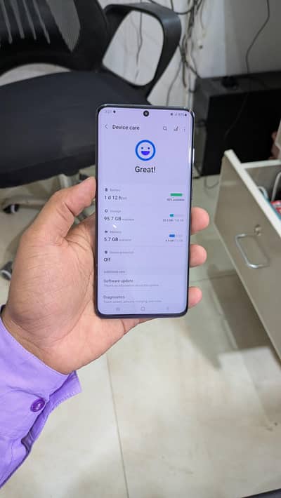Samsung Mobile S20 Plus