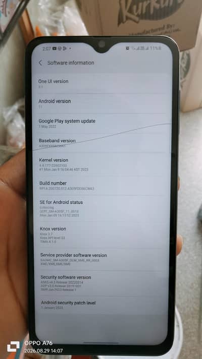 Samsung Mobile A30 exchange posible