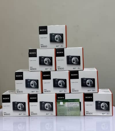 Sony Cybershot DSC-W800 Digital Camera | Brand New Complete Box