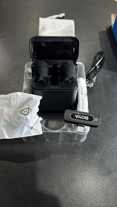BOYA BY-V3 Combo 2.4GHz Wireless Microphone – Almost New