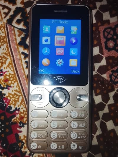 iTel keypad mobile big speaker big screen good device ph 03214659940