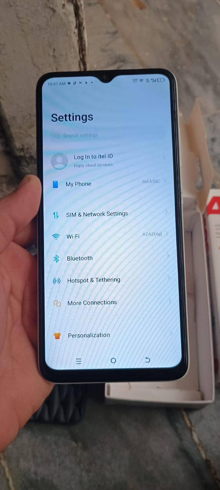 Itel A50C 0