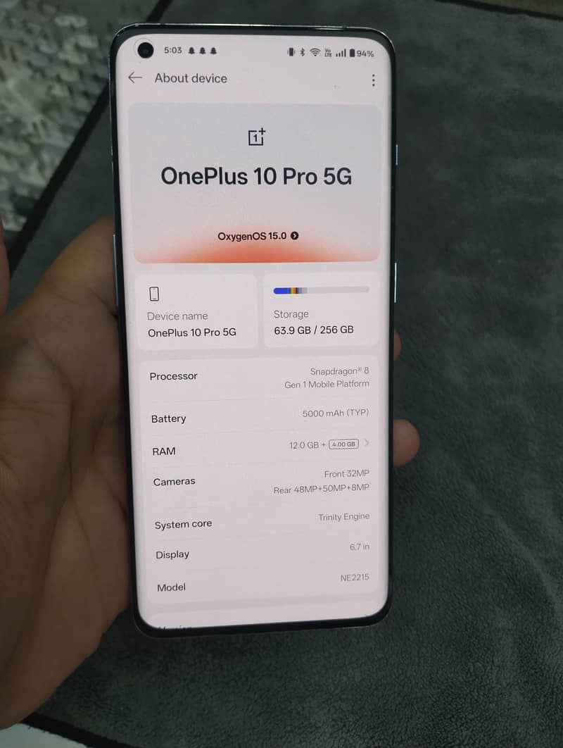 One Plus 10 Pro 8