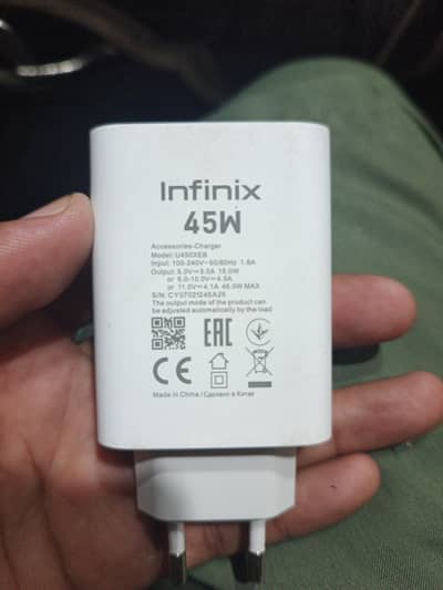 Infinix Charge 45W Orignal 