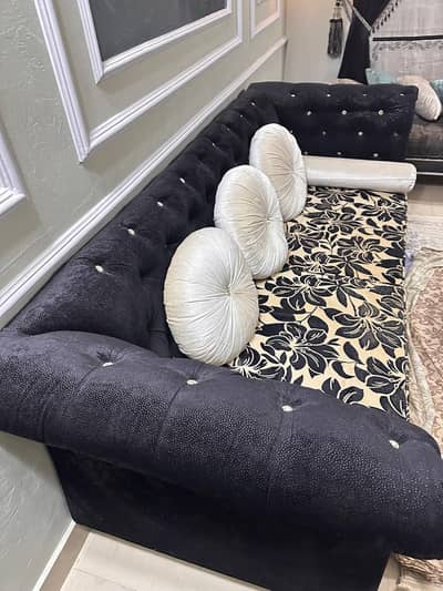 Sofa set and dining table