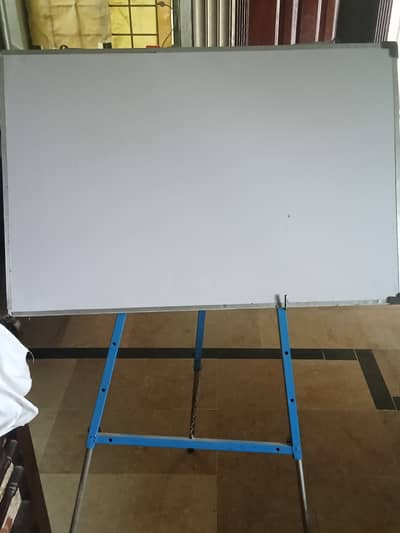 36x24 Inch Whiteboard with Adjustable Metal Stand | 3x2 Ft