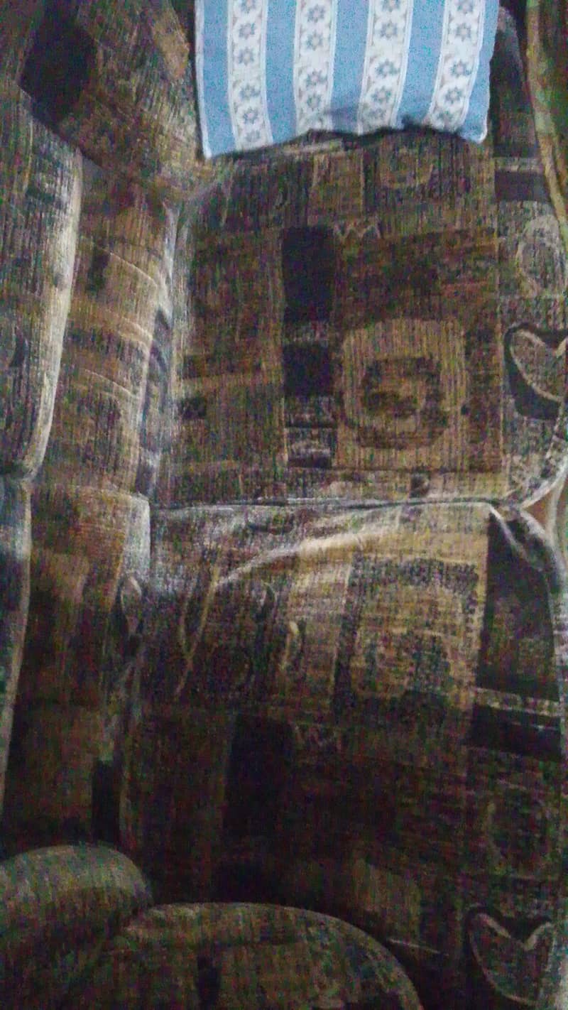 Velvet Sofa set 2