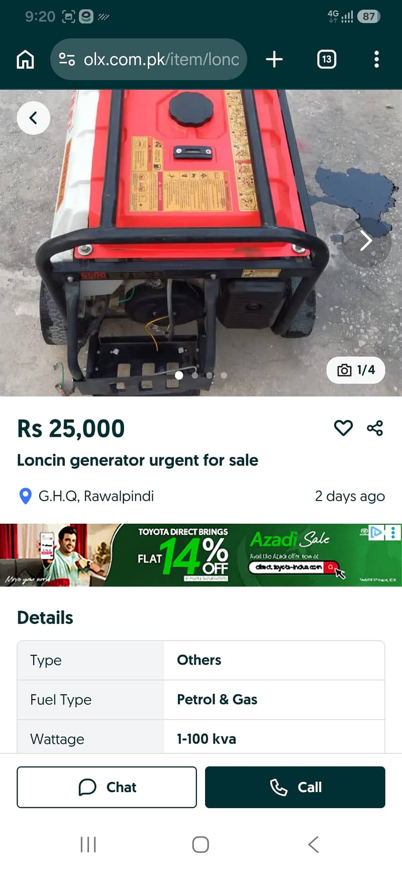 Generator 4