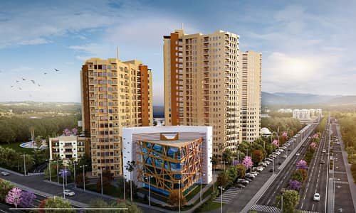 Corner 1873 Square Feet Flat In Karakoram Greens Tulip Tower