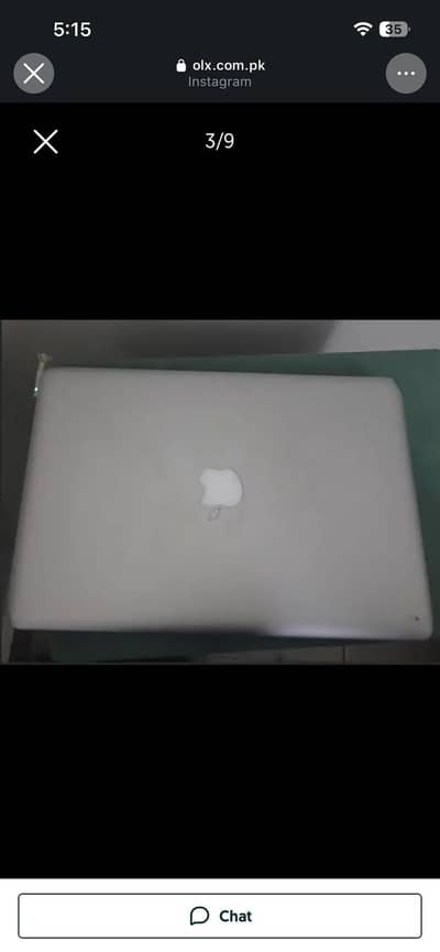 MACBOOK PRO MID 2012 13 inch 128gb
