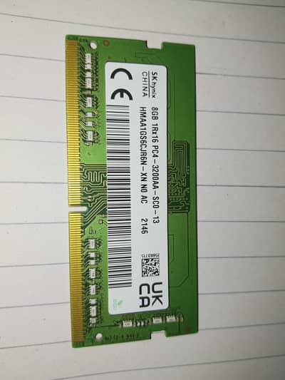 SK hynix 8GB DDR4 3200MHz Laptop RAM | PC4-25600