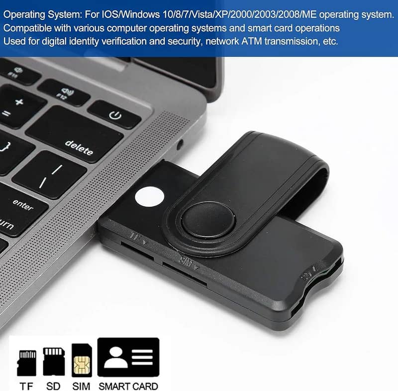 USB SIM Smart Card Reader 3